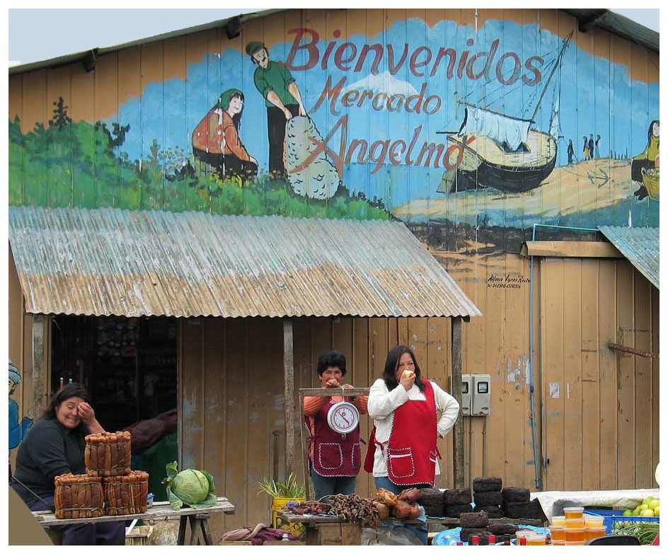 Markt in Puerto Montt Angelmó