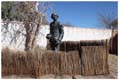 Statue von Gustavo Le Paige beim Museum in San Pedro de Atacama