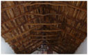 Kirche San Pedro de Atacama, Dachkonstruktion aus Kaktusholz