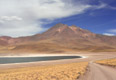 Laguna Miscanti und Cerro Miniques