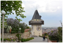 Uhrturm am Schloßberg in Graz