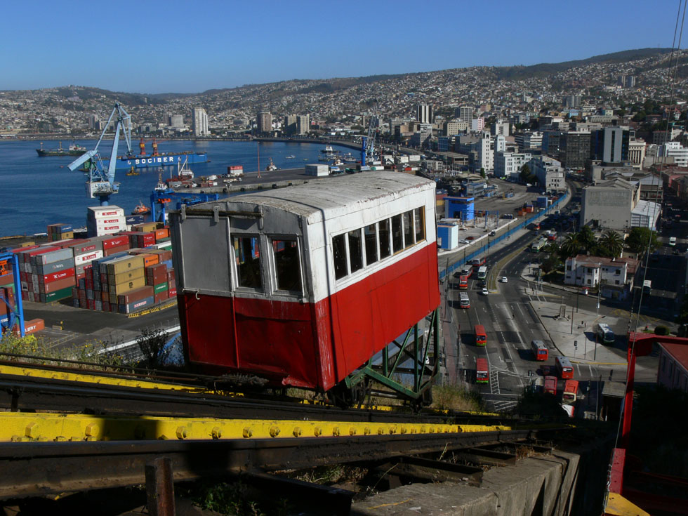 Valparaiso, Schraegaufzug