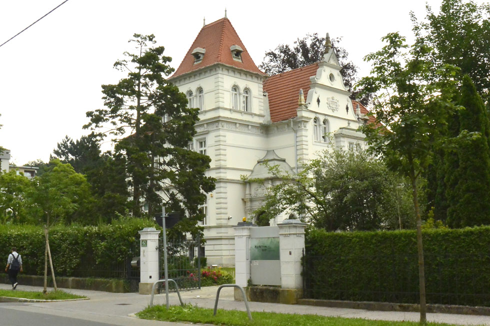 Graz, alte Villa in der Schubertstrasse