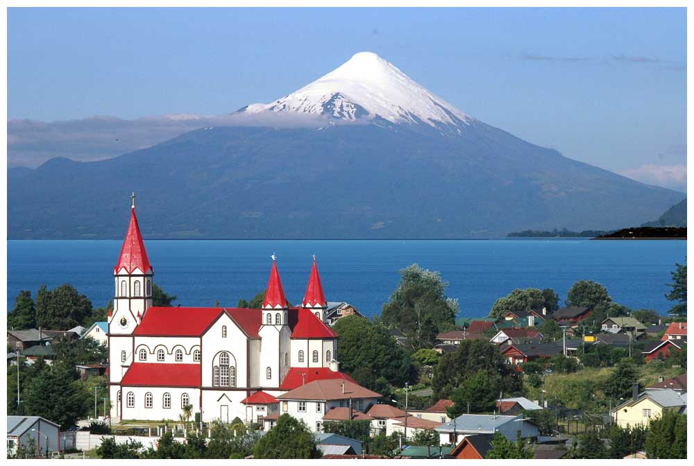 Puerto Varas, Lago Llanquihue und Vulkan Osorno