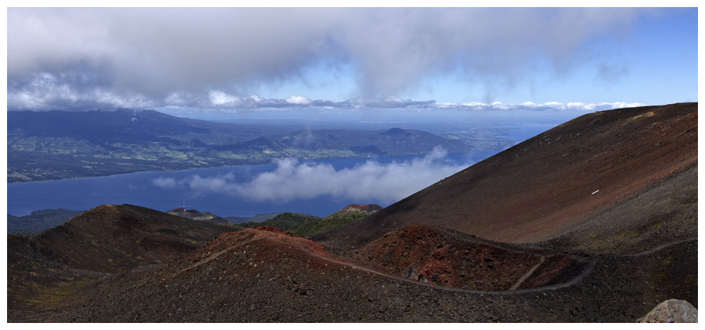 Vulkan Osorno und Lago Llanquihue