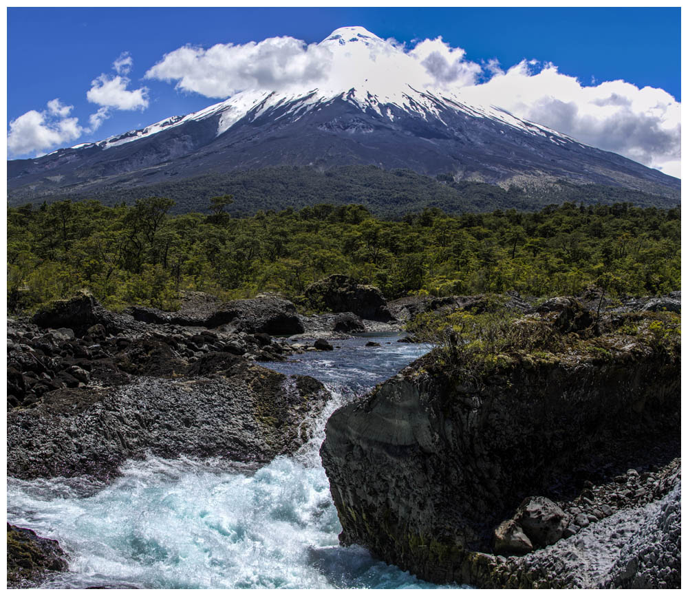 Saltos de Petrohué und Vulkan Osorno