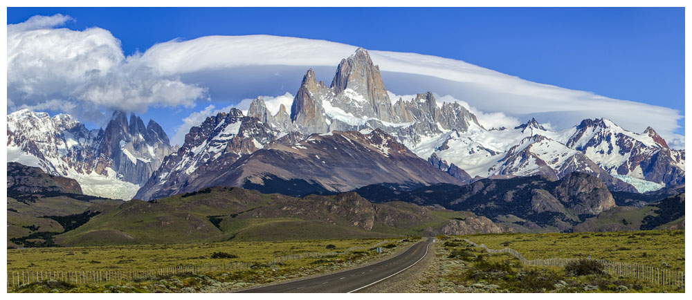 Fitz-Roy-Massiv vor El Chaltén