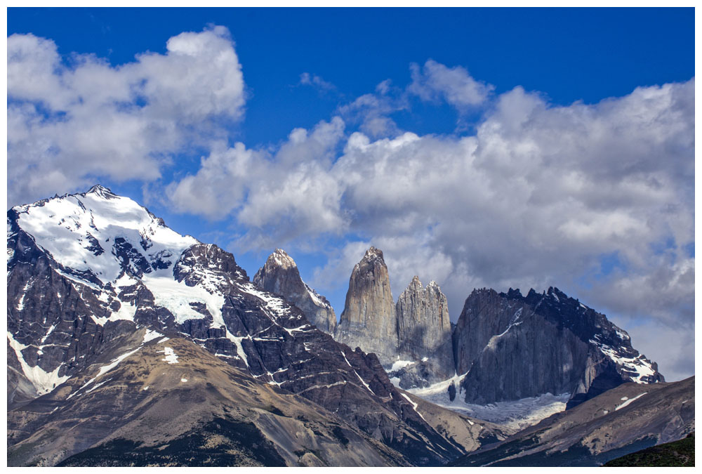 Die drei Türme im Nationalpark Torres del Paine