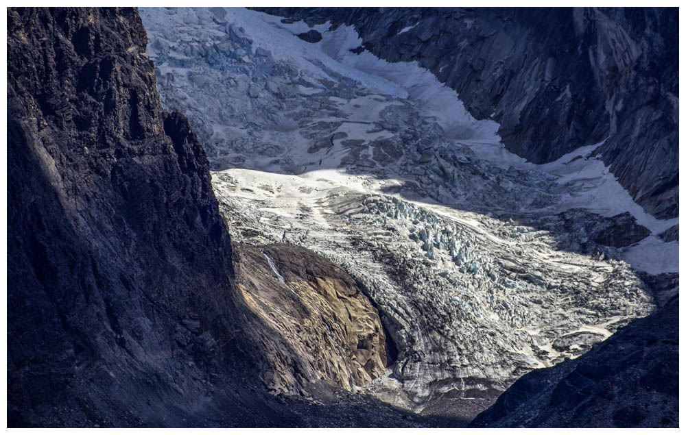 Im Nationalpark Torres del Paine, Gletschereis