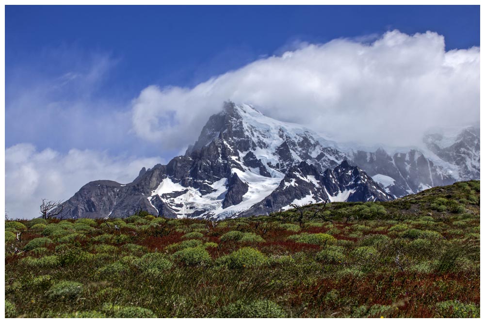 Im Nationalpark Torres del Paine, Cuernos del Paine