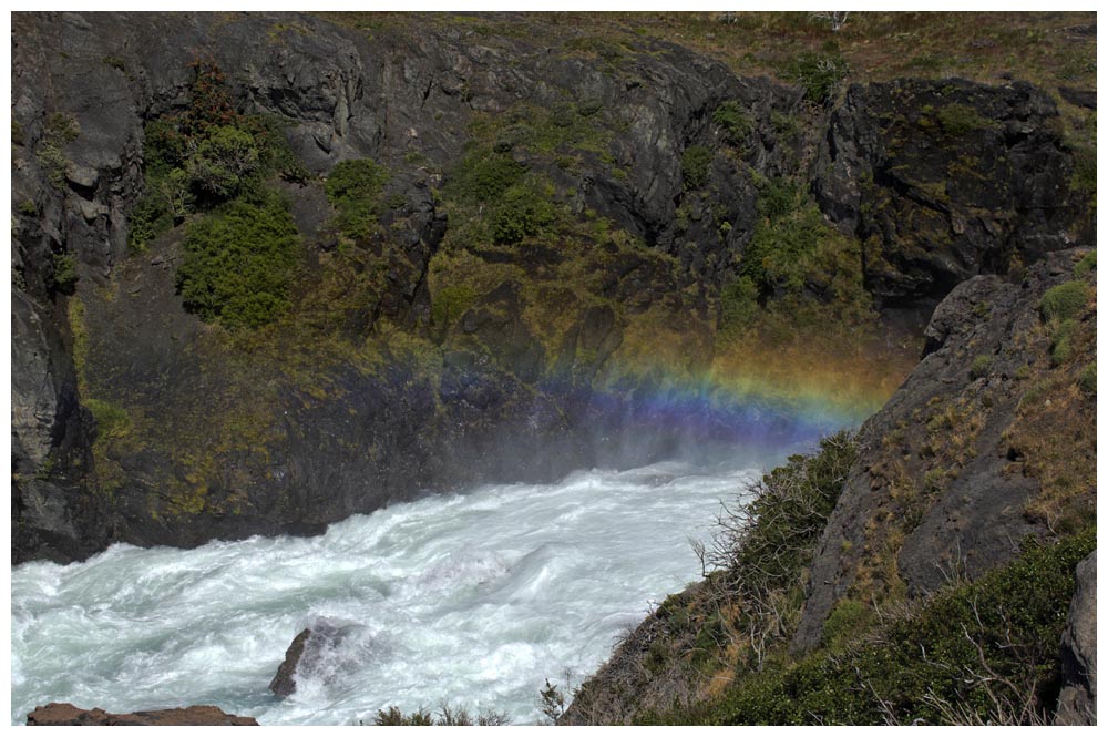 Torres del Paine, beim Salto Grande