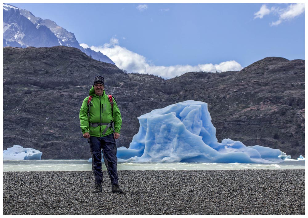 Torres del Paine, Lago Grey, Achim