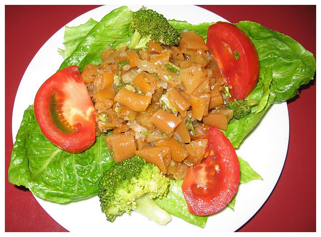 Salat mit Cochayuyo
