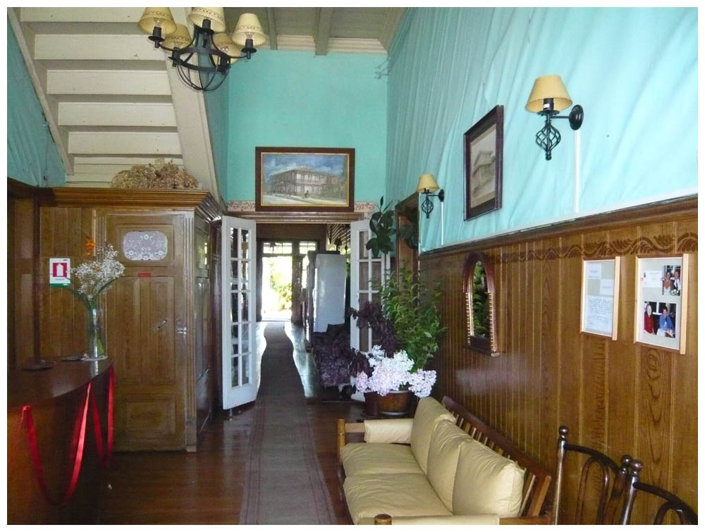 Puerto Octay, Foyer im Hotel Haase