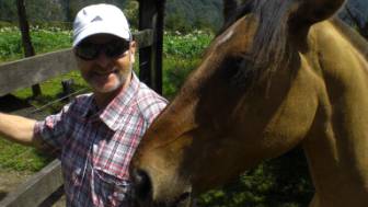 Wolfgang in Cochamó, Abenteuercamp