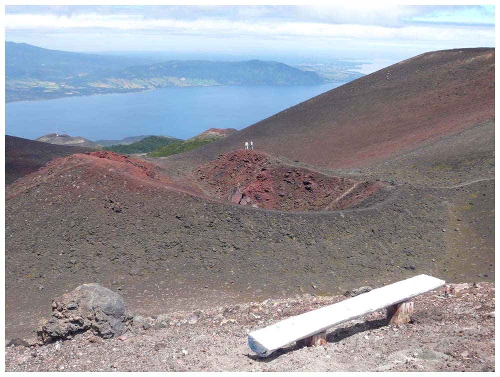 Nebenkrater am Vulkan Osorno