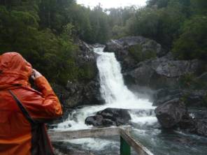 Wasserfall im Alerce Andino Nationalpark