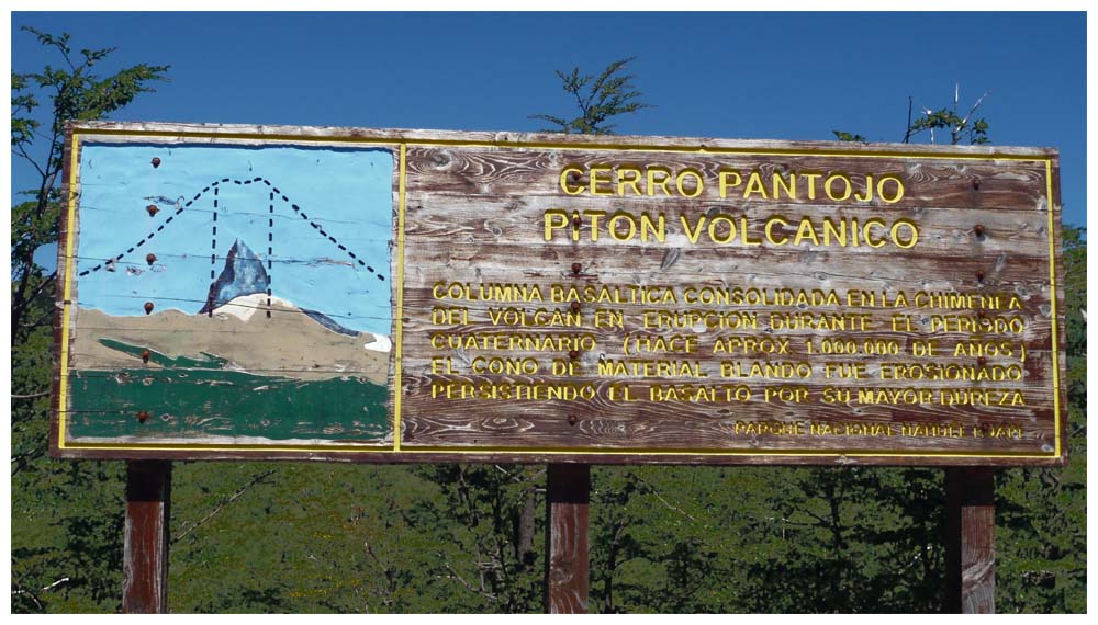 Der Cerro Pantojo vor einer Million Jahren
