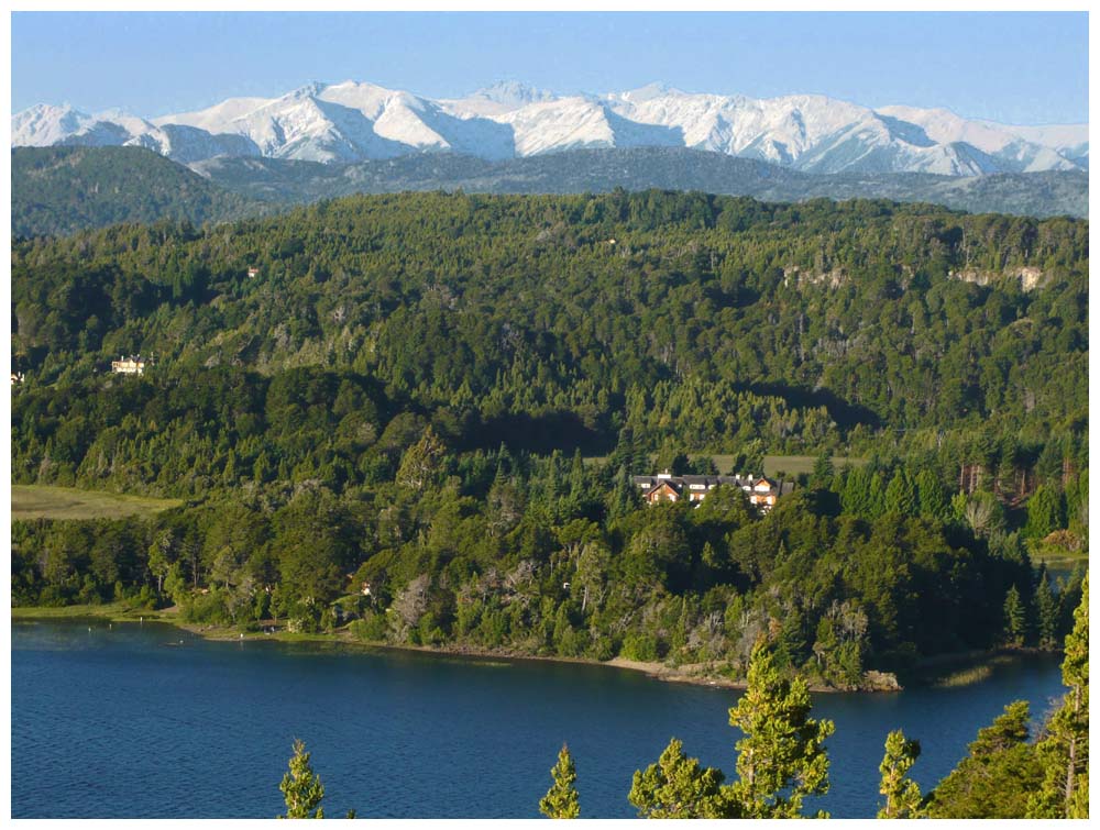 Blick auf den Lago Moreno vom Mirador Llao Llao aus