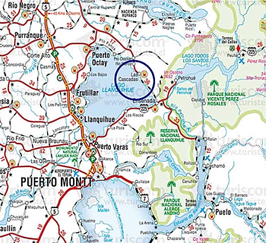 Plan Lago Llanquihue, Puerto Varas, Las Cascadas