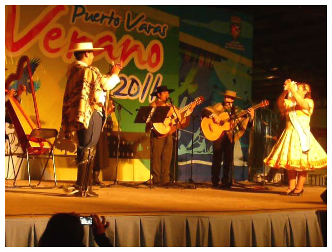 Folkloreabend in Puerto Varas