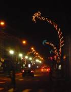 Weihnachtsbeleuchtung in Puerto Varas