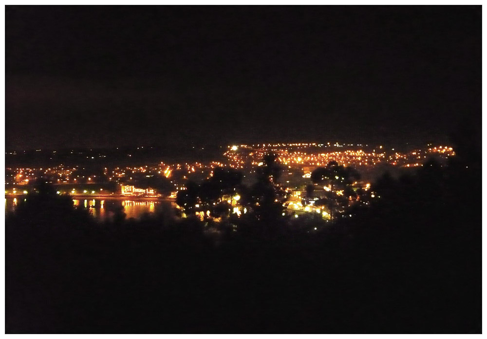Puerto Varas bei Nacht