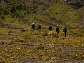 Wanderer an der Ruta de Jesuitas