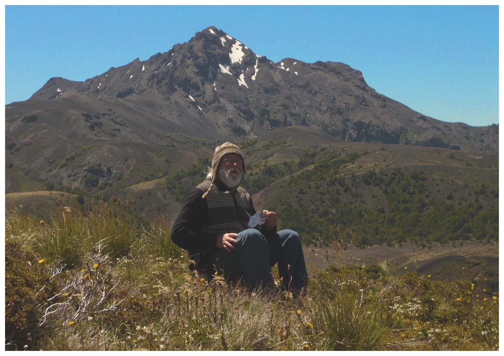 Arvid vor dem Cerro La Picada