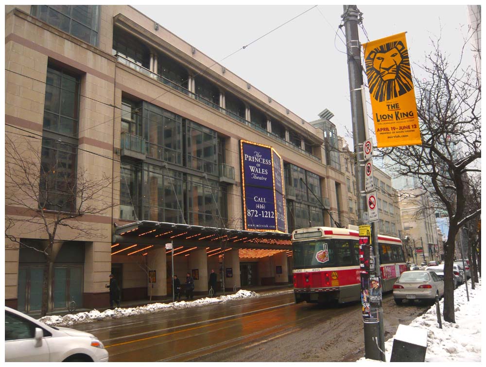 Toronto: The Princess of Wales Theatre