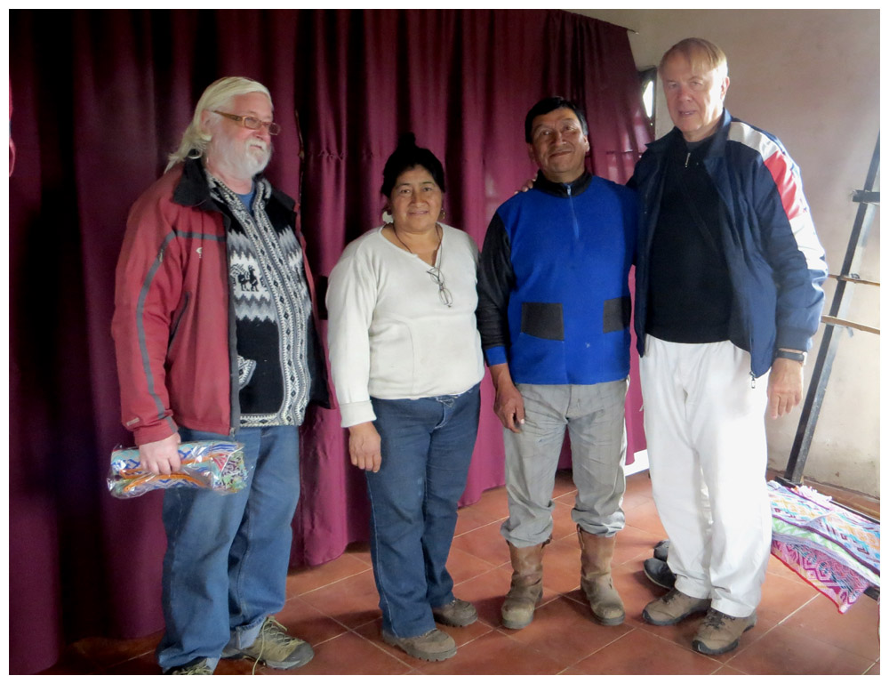Comunidad Santa Rosa, bei Atilio Curiñanco