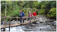 Wanderung zum Wasserfall in Las Cascadas