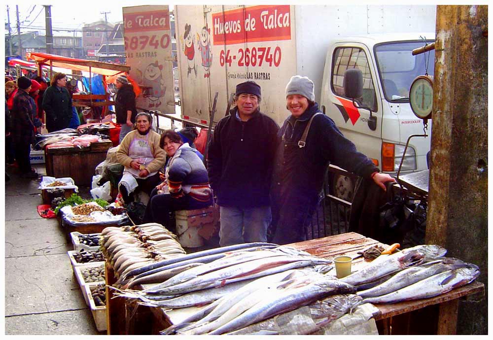 Markt in Puerto Montt Angelmó