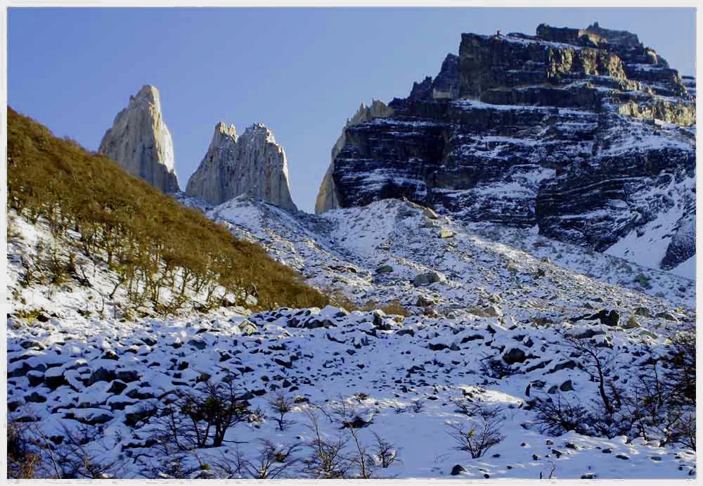Im Nationalpark Torres del Paine im Winter