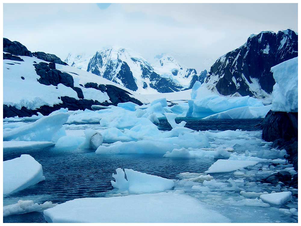 Eis in der Antarktis