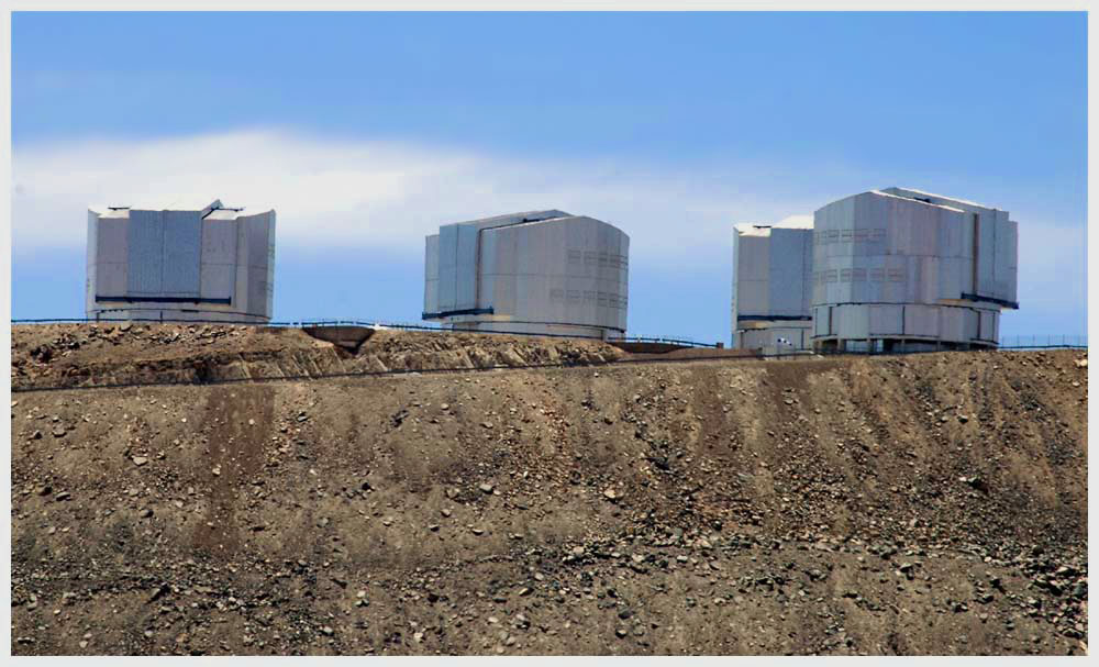 Observatorium der ESO am Cerro Paranal