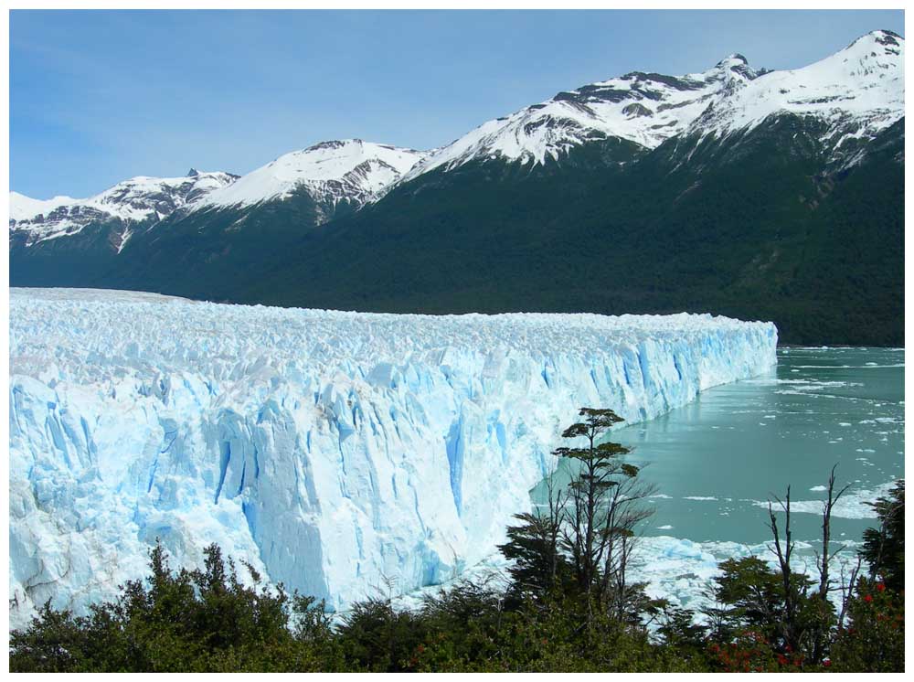Der Perito Moreno-Gletscher schrumpft