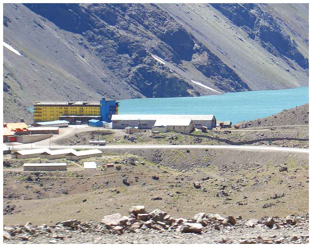 Laguna de Inca, Portillo, Chile