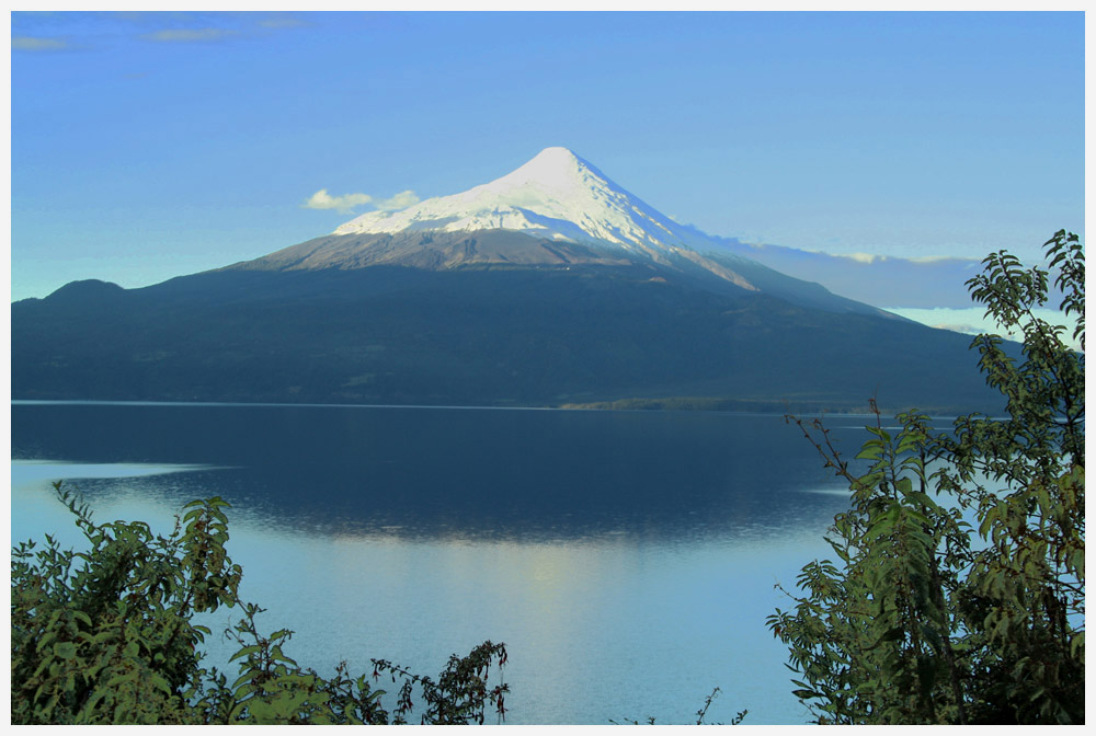 Vulkan Osorno und Lago Llanquihue