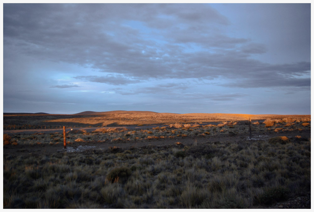 Patagonientour, Abendstimmung