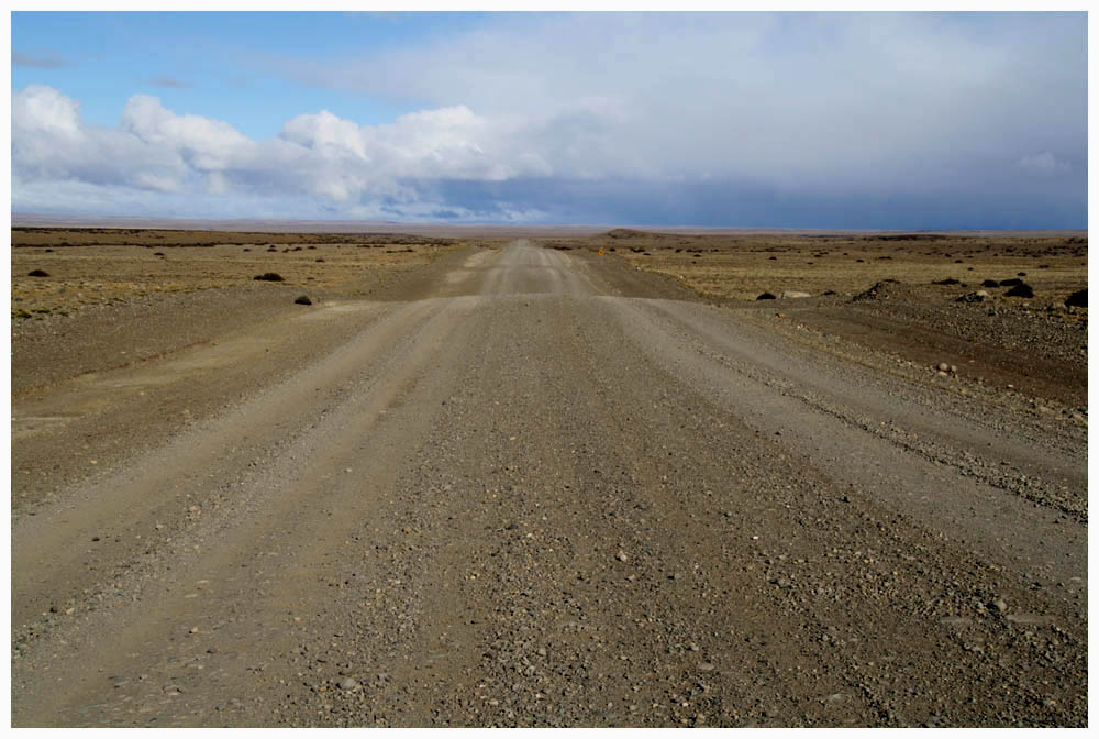 Fahrt von El Calafate nach Puerto Natales, Patagonientour