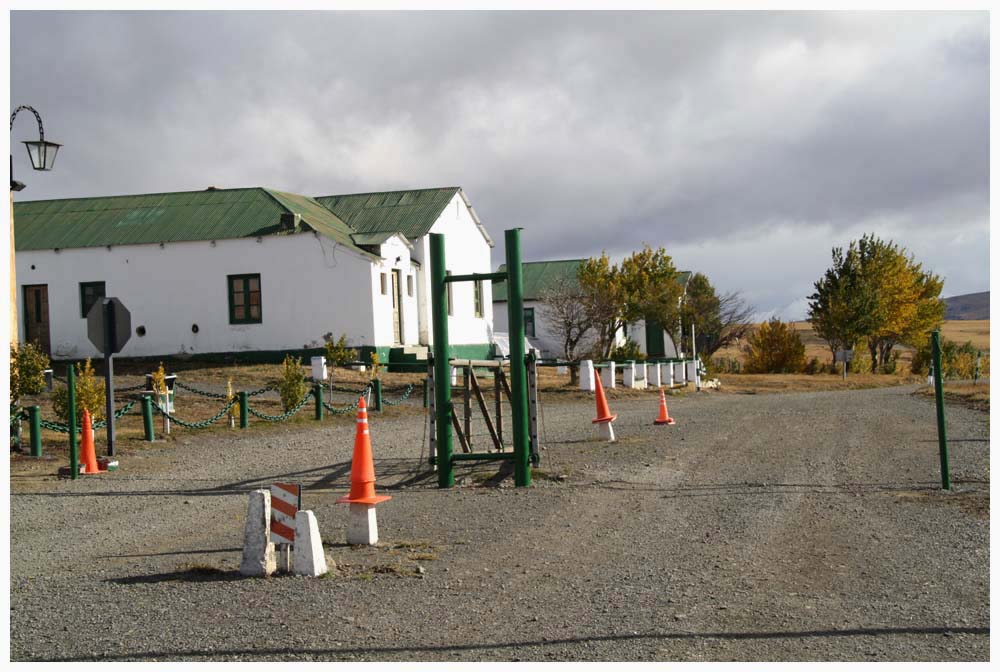 Grenzstation Cancha Carrera, Patagonien