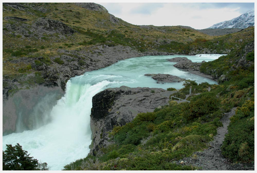 Patagonientour, Salto Grande im Torres del Paine Nationalpark