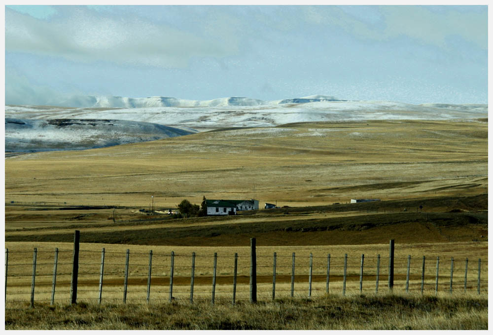 Patagonien, Fahrt von Puerto Natales nach El Chaltén