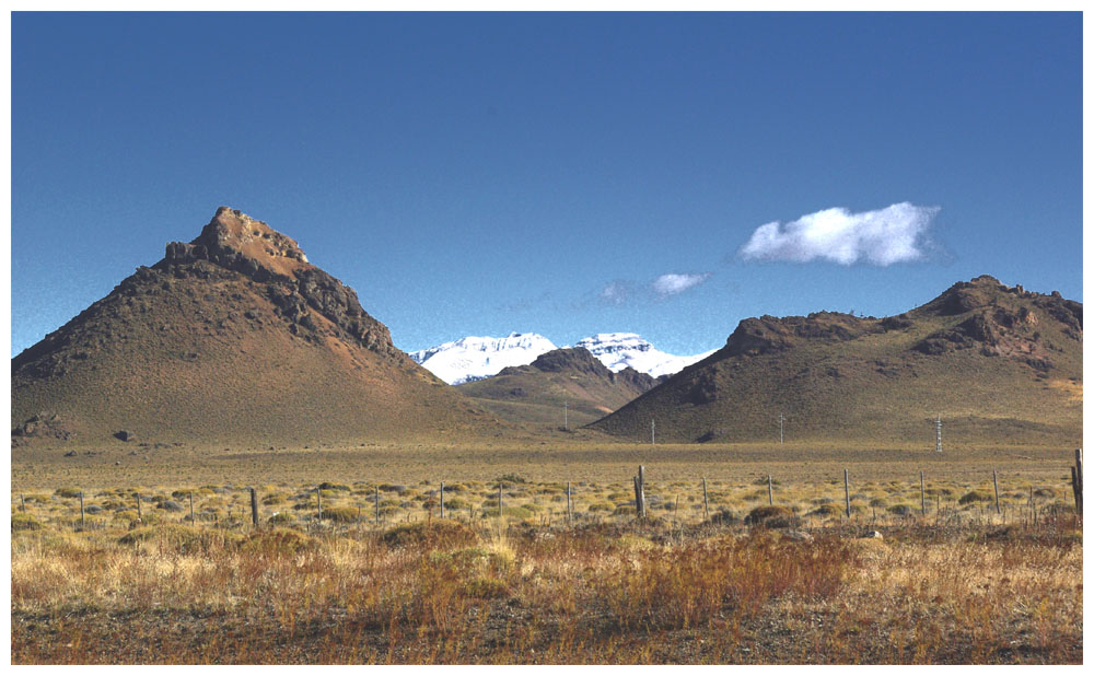 Patagonientour, Fahrt durch die Pampa